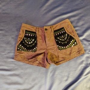 Free people linen shorts